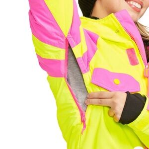 Tipsy Elves Ski suit yellow and pink - brand new